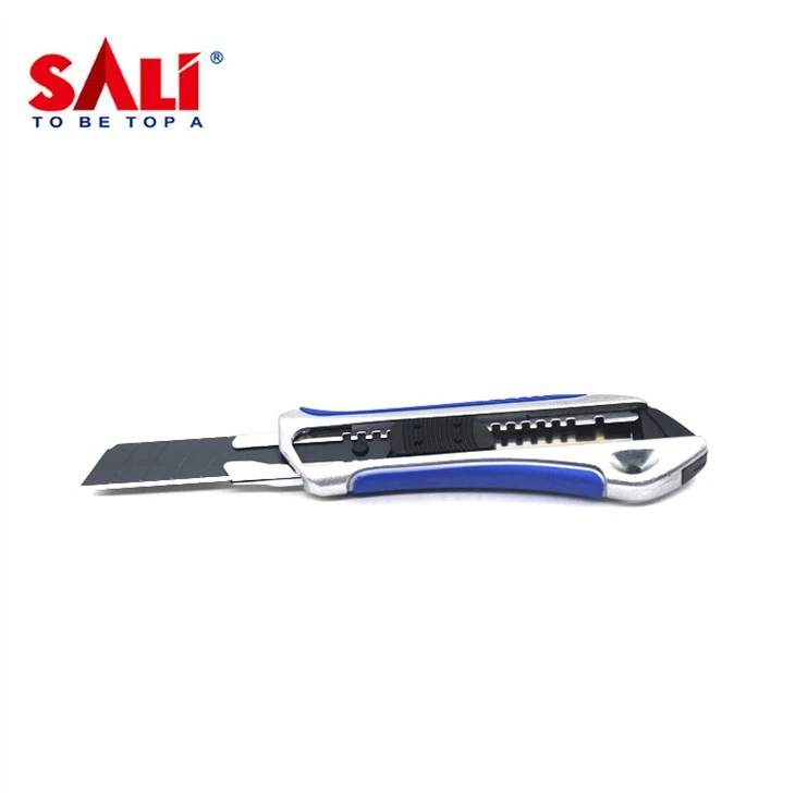 Zinc alloy retractable utility knife  (1)
